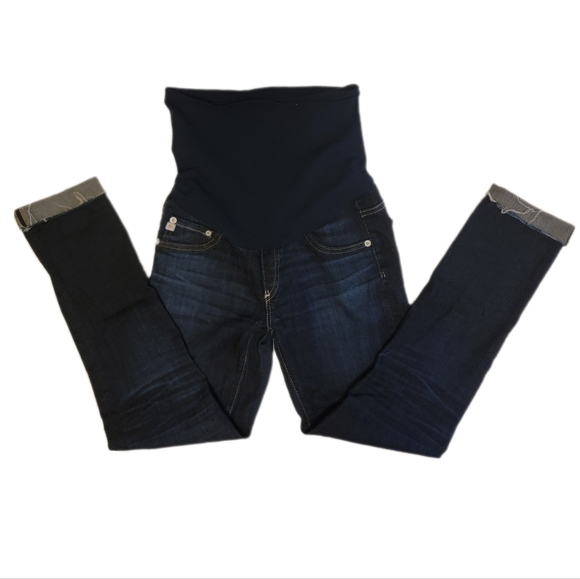 AG Adriano Goldschmied Denim Maternity Leggings - Picture 6 of 14